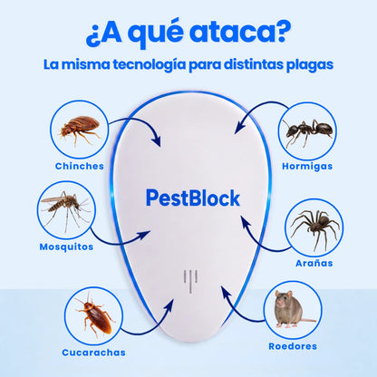 PestBlock™ Repelente de Plagas 2026 - Tecnología Adaptativa