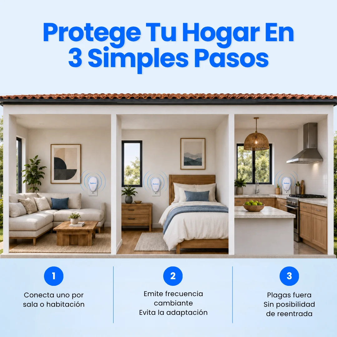 PestBlock™ Repelente de Plagas 2026 - Tecnología Adaptativa